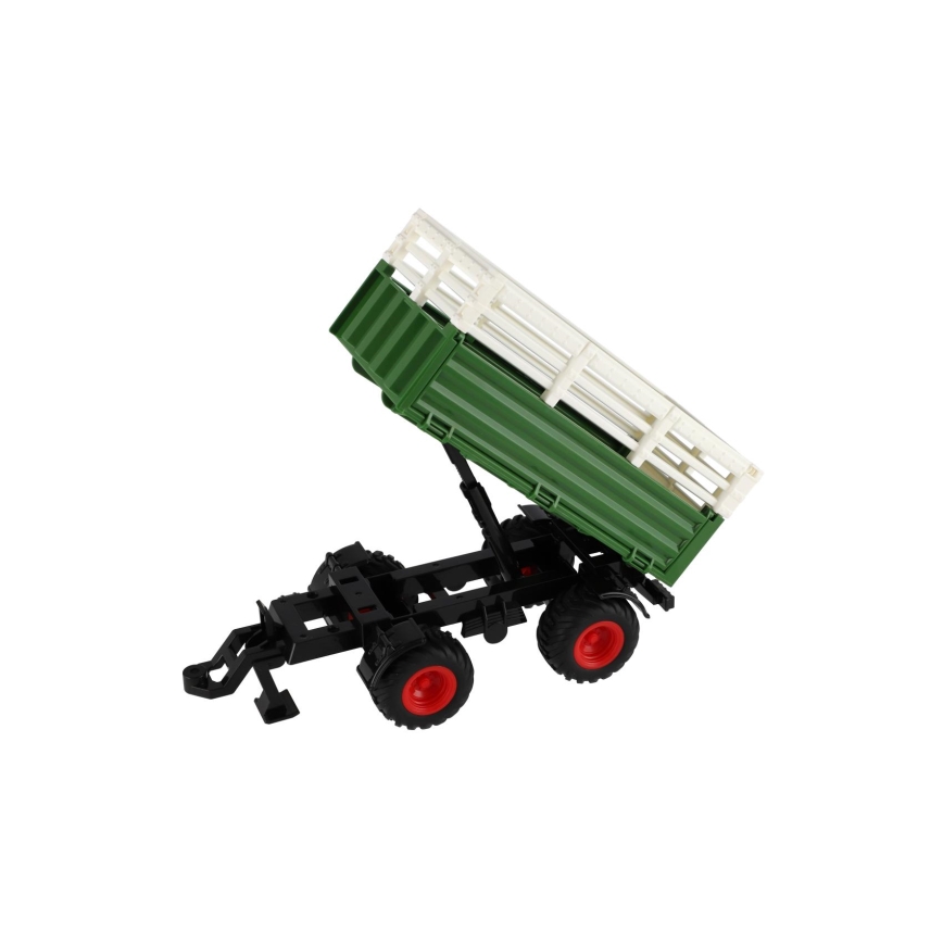 Zetor-Traktor mit Anhänger, 2xAA + Fernbedienung