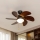 ZEVENTI - Deckenventilator FAMARA 1xE14/60W/230V