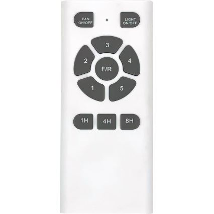 ZEVENTI - Deckenventilator SPELLO Wi-Fi Tuya matt Chrom/Eiche + Fernbedienung