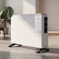 ZEVENTI - Elektrischer Direktheizer/Konvektor 800/1200/2000 W/230 V weiß