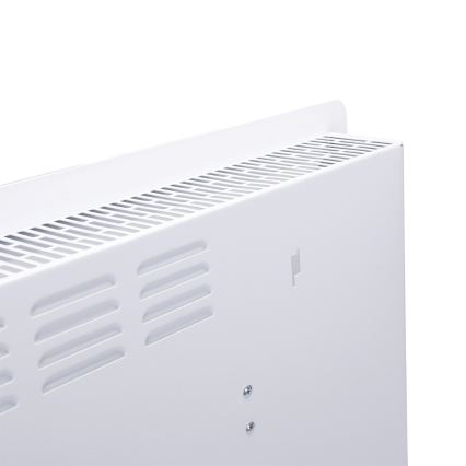 ZEVENTI - Smarter wandhängender elektrischer Direktheizer/Konvektor mit LCD-Display 1000/2000W/230V Wi-Fi weiß