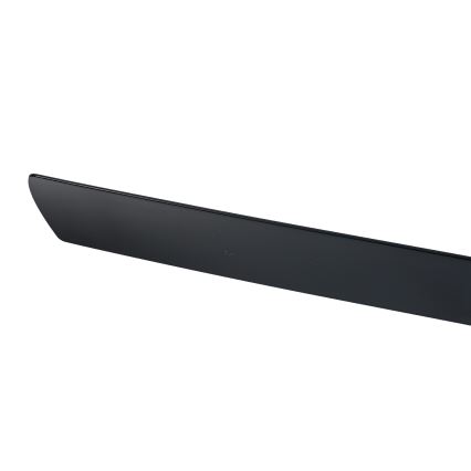ZEVENTI - LED-dimmbarer Deckenventilator AUREX LED/24W/230V 3000/4000/6000K Wi-Fi Tuya schwarz + Fernbedienung