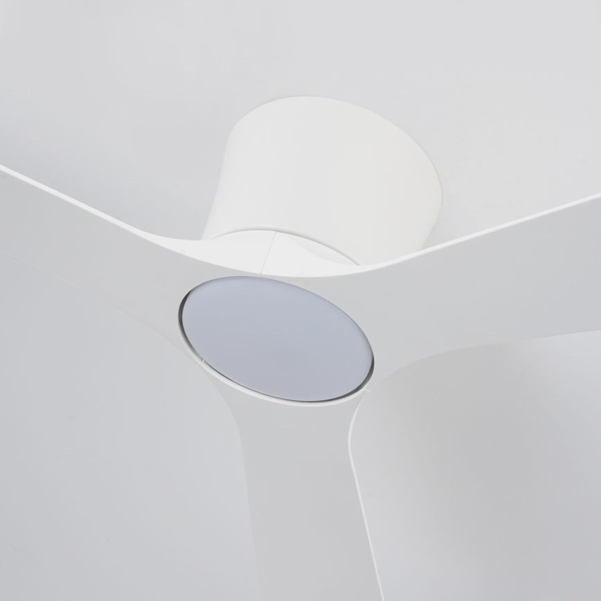 ZEVENTI - Dimmbarer LED-Deckenventilator AUREX LED/24W/230V 3000/4000/6000K Wi‑Fi Tuya weiß + Fernbedienung