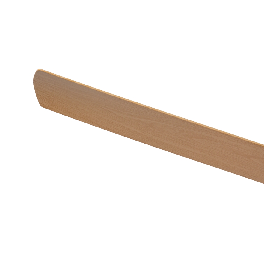 ZEVENTI - LED-dimmbarer Deckenventilator AUREX LED/24W/230V 3000/4000/6000K Wi-Fi Tuya Weiß/Eiche + Fernbedienung