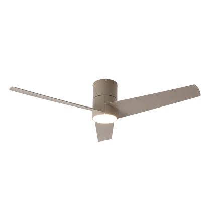 ZEVENTI - LED Deckenventilator BARROSA LED/18W/230V 3000/4000/6000K Wi-Fi Tuya beige + Fernbedienung