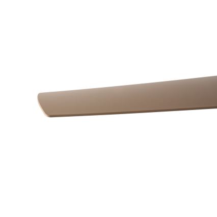 ZEVENTI - LED Deckenventilator BARROSA LED/18W/230V 3000/4000/6000K Wi-Fi Tuya beige + Fernbedienung