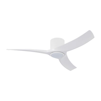 ZEVENTI - LED dimmbarer Deckenventilator ORBITO LED/24W/230V 3000/4000/6000K Wi-Fi Tuya weiß + Fernbedienung