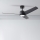 ZEVENTI - LED Deckenventilator ORVIETO LED/18W/230V 3000-6000K Wi-Fi Tuya schwarz + Fernbedienung