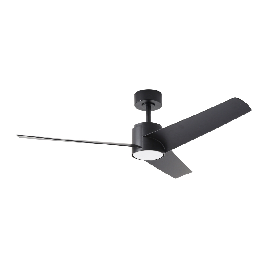 ZEVENTI - LED Deckenventilator ORVIETO LED/18W/230V 3000-6000K Wi-Fi Tuya schwarz + Fernbedienung