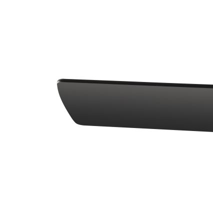 ZEVENTI - LED Deckenventilator ORVIETO LED/18W/230V 3000-6000K Wi-Fi Tuya schwarz + Fernbedienung