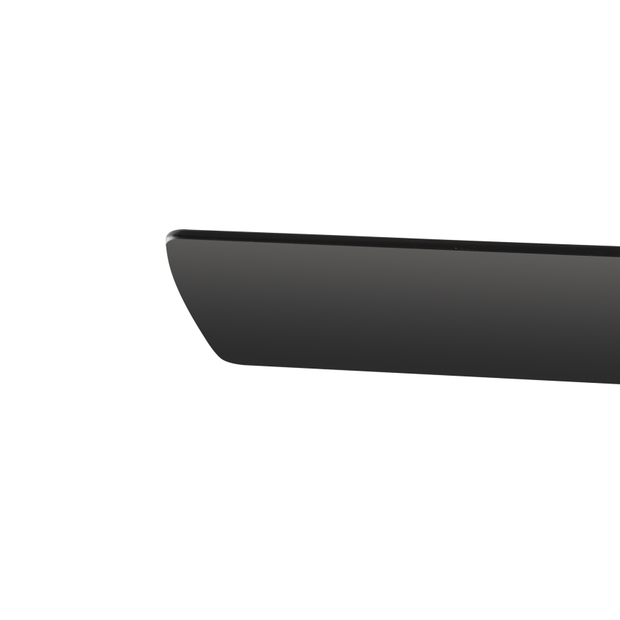ZEVENTI - LED Deckenventilator ORVIETO LED/18W/230V 3000-6000K Wi-Fi Tuya schwarz + Fernbedienung