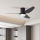 ZEVENTI - LED Deckenventilator PADUA LED/18W/230V 3000-6000K Wi-Fi Tuya schwarz + Fernbedienung