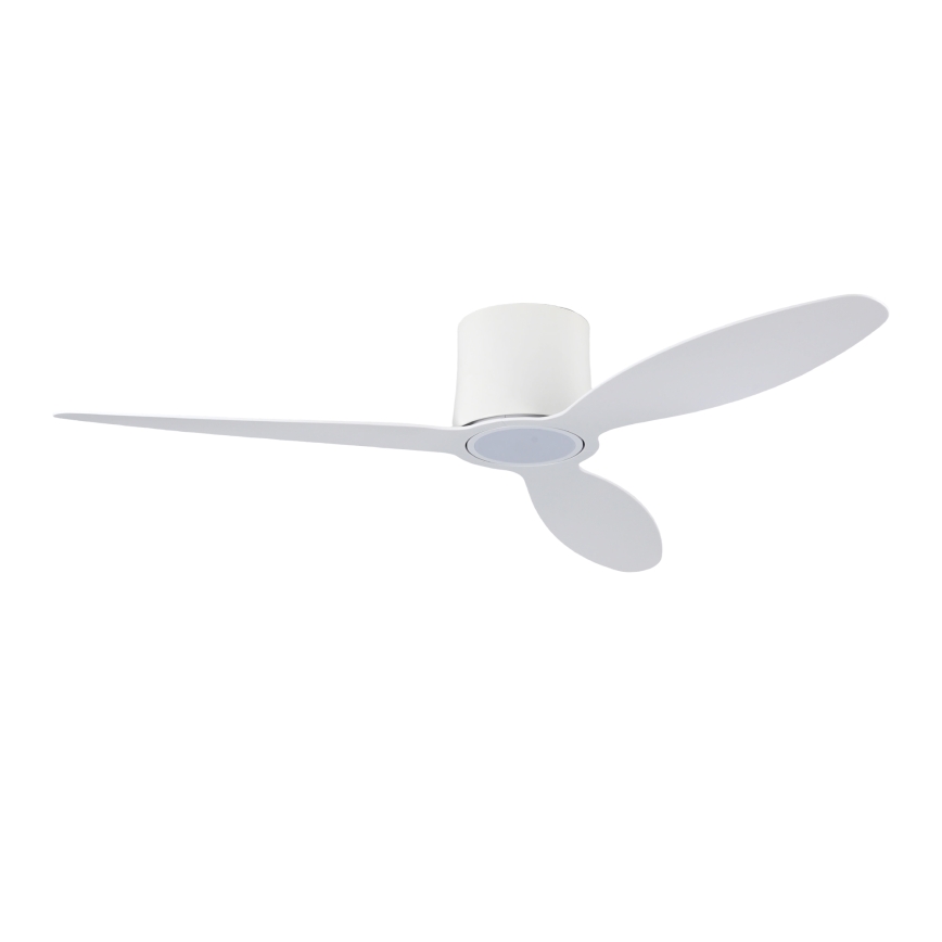 ZEVENTI - LED-dimmbarer Deckenventilator VENTORA LED/24W/230V 3000/4000/6000K Wi-Fi Tuya weiß + Fernbedienung