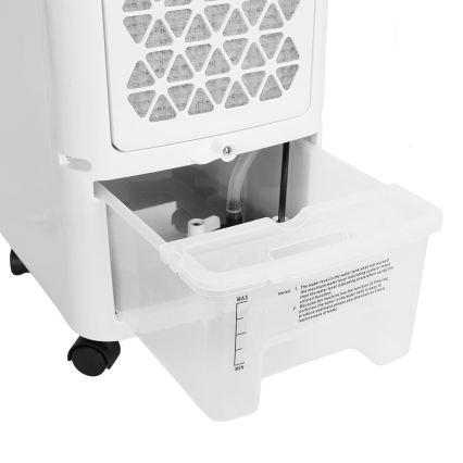 ZEVENTI - Luftkühler ARCTIC 60W/230V schwarz/weiß + Fernbedienung