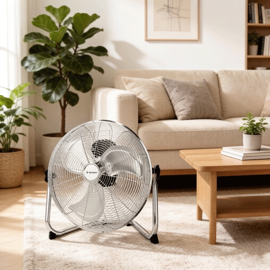 ZEVENTI - Standventilator FLOW 60W/230V