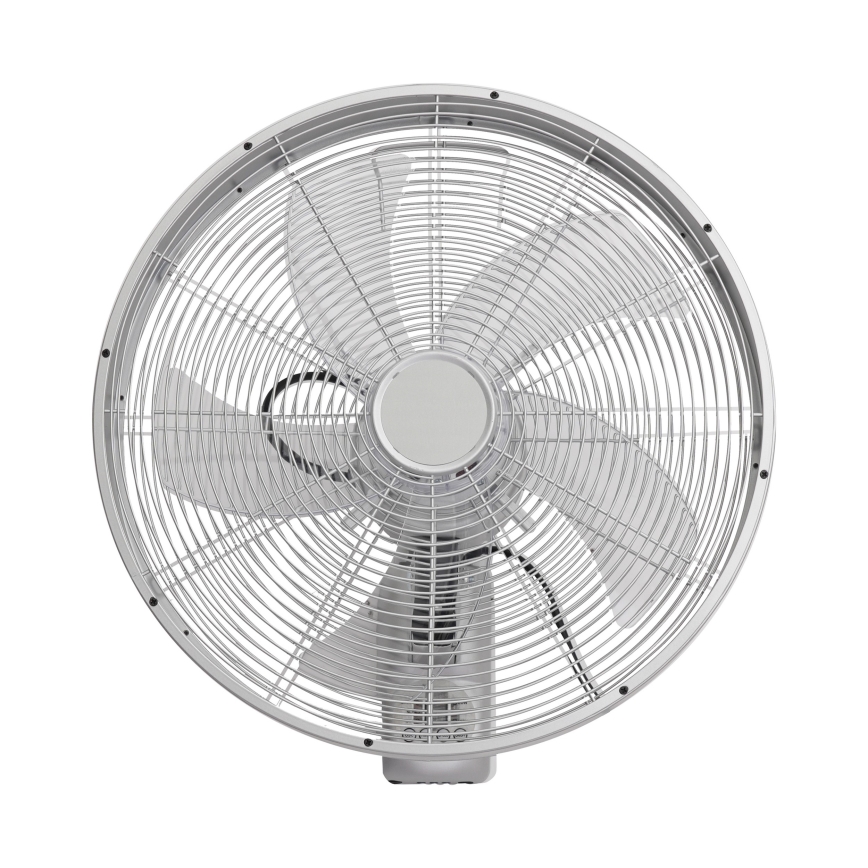ZEVENTI - Wandventilator FANNY 50W/230V mattchrom + Fernbedienung