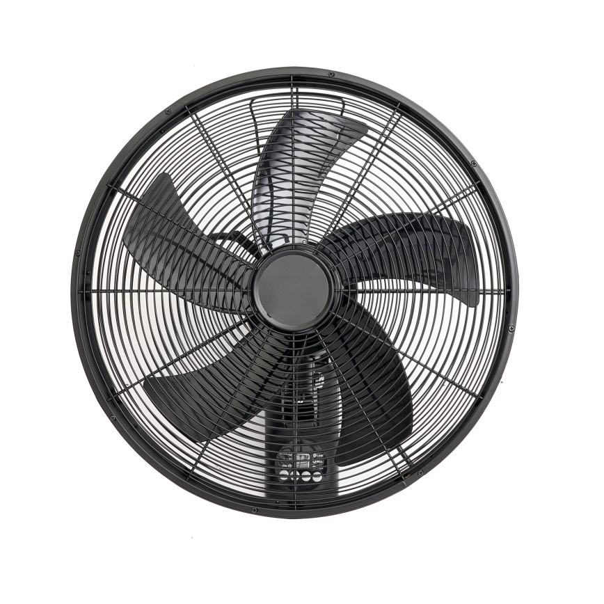 ZEVENTI - Wandventilator FANNY 50W/230V schwarz + Fernbedienung