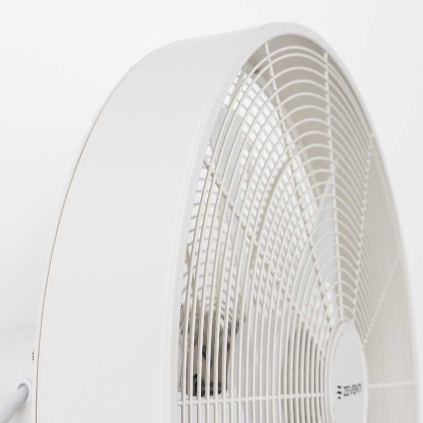 ZEVENTI - Wandventilator FREEZE 50 W / 230 V Ø 45 cm weiß + Fernbedienung