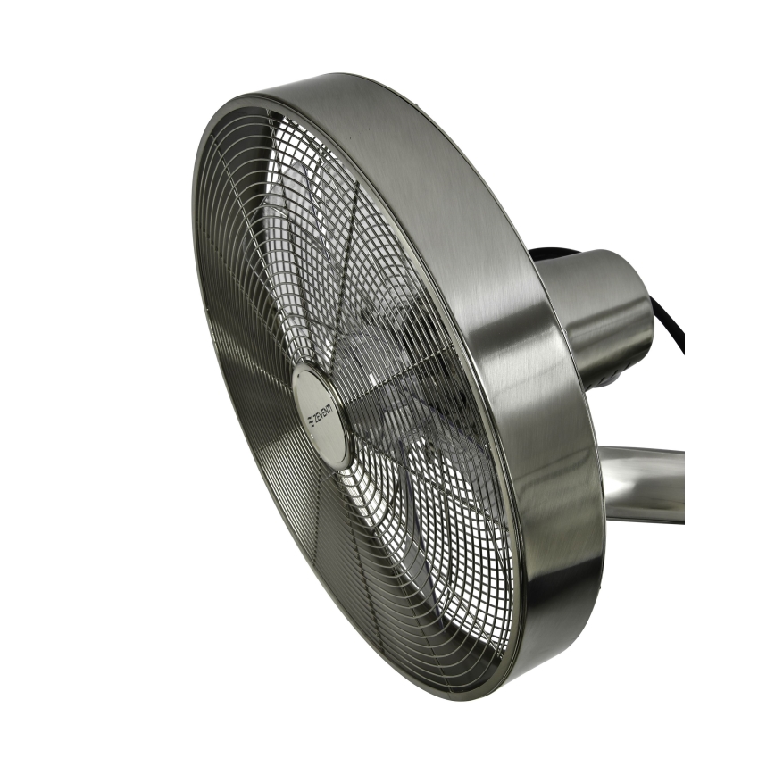 ZEVENTI - Wandventilator FREEZE 50W/230V d 40 cm matt Chrom + Fernbedienung