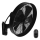 ZEVENTI - Wandventilator FREEZE 50W/230V d 40 cm schwarz + Fernbedienung