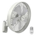 ZEVENTI - Wandventilator FREEZE 50W/230V d 40 cm weiß + Fernbedienung