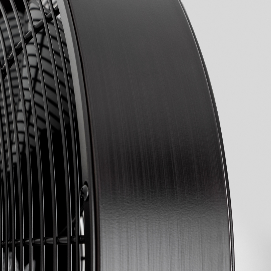ZEVENTI - Wandventilator FREEZE 50W/230V Ø 45 cm schwarz + Fernbedienung