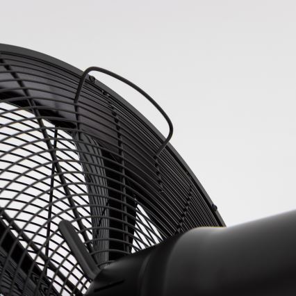 ZEVENTI - Wandventilator FREEZE 50W/230V Ø 45 cm schwarz + Fernbedienung