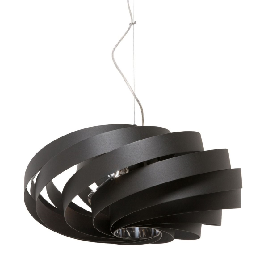 Zuma Line - Hängeleuchte an Schnur 4xE27/40W/230V schwarz