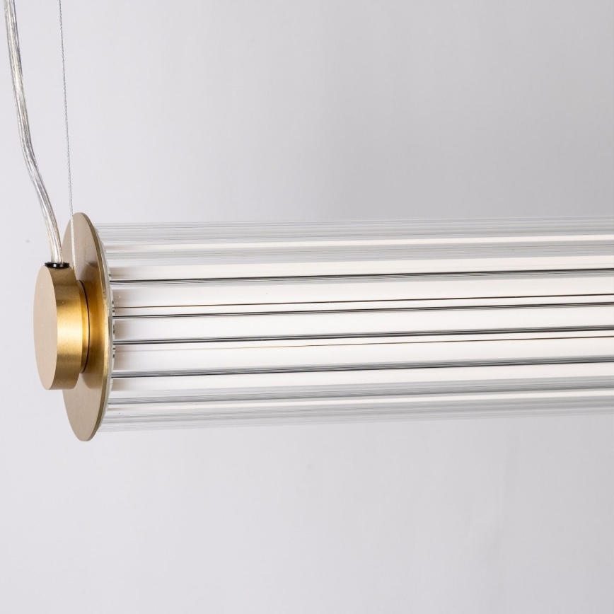 Zuma Line - LED-dimmbarer Pendelleuchter an Kabel LED/39W/230V 2700-6500K gold + Fernbedienung