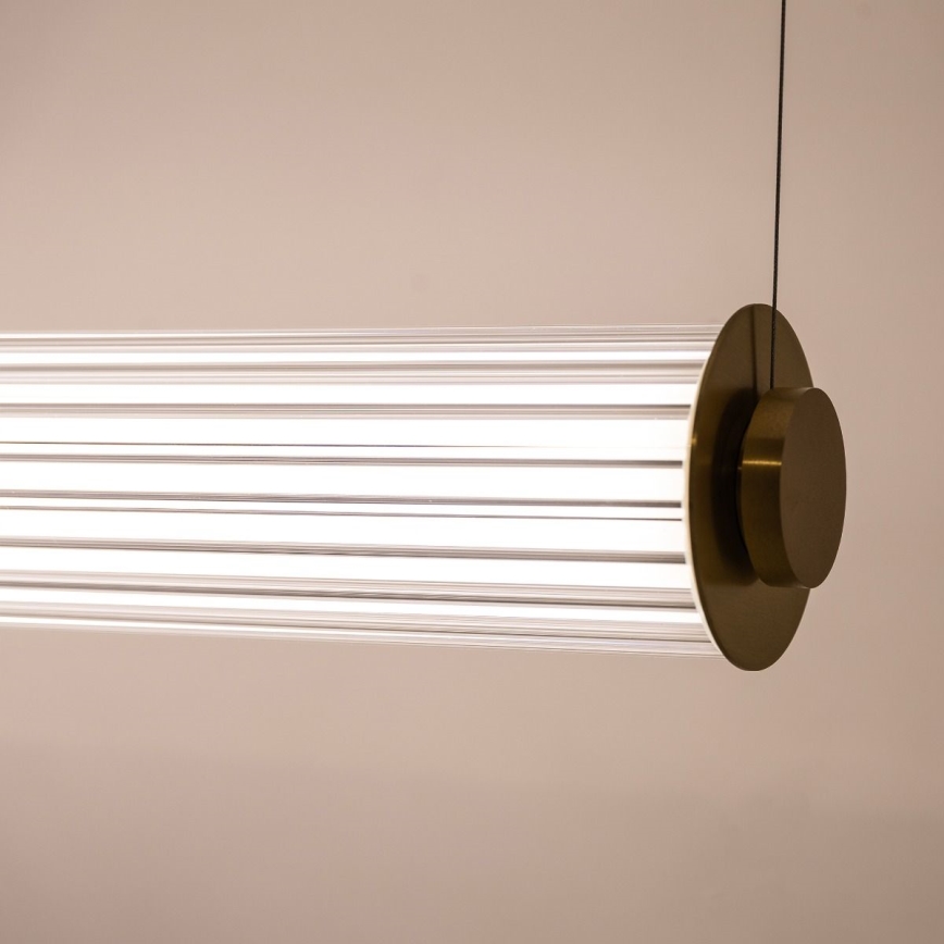 Zuma Line - LED-dimmbarer Pendelleuchter an Kabel LED/39W/230V 2700-6500K gold + Fernbedienung