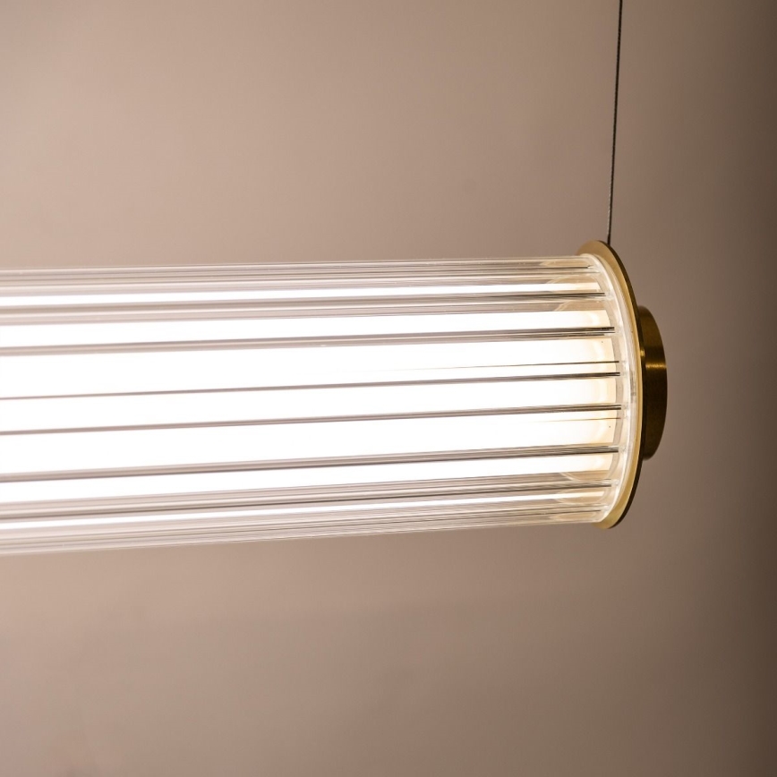 Zuma Line - LED-dimmbarer Pendelleuchter an Kabel LED/39W/230V 2700-6500K gold + Fernbedienung