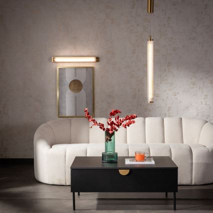 Zuma Line - LED-dimmbare Seil-Hängeleuchte LED/26W/230V 2700-6500K goldfarben + Fernbedienung