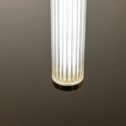Zuma Line - LED-dimmbare Seil-Hängeleuchte LED/26W/230V 2700-6500K goldfarben + Fernbedienung