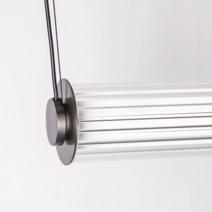 Zuma Line - dimmbare LED-Pendelleuchte an Kabel LED/39W/230V 2700-6500K schwarz + Fernbedienung