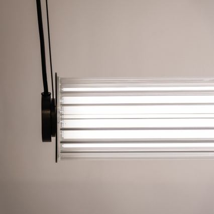 Zuma Line - dimmbare LED-Pendelleuchte an Kabel LED/39W/230V 2700-6500K schwarz + Fernbedienung