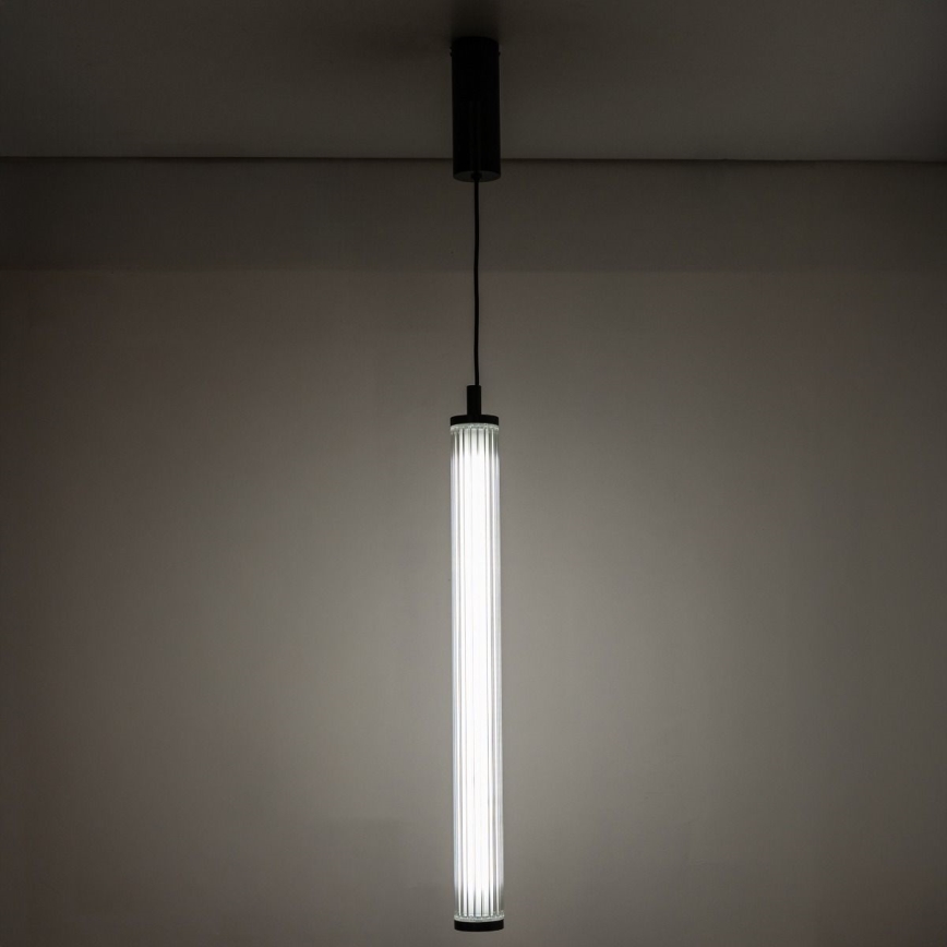 Zuma Line - Dimmbare LED-Pendelleuchte mit Seilaufhängung LED/26W/230V 2700-6500K schwarz + Fernbedienung