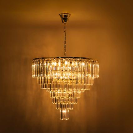 Zuma Line - Kronleuchter an Kette 20xE14/40W/230V gold