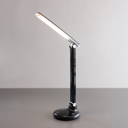 Zuma Line - Aufladbare LED-Tischleuchte LED/6W/1200 mAh 3000/4500/6000K CRI 90 schwarz