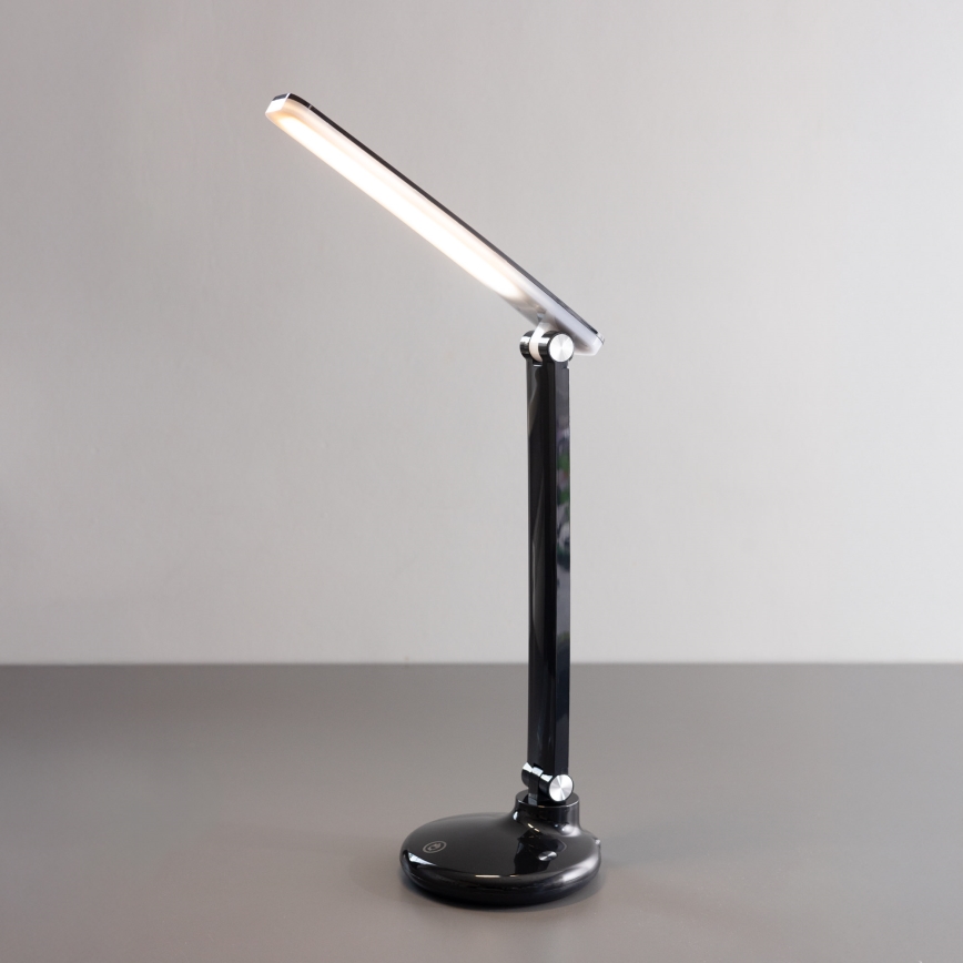 Zuma Line - Aufladbare LED-Tischleuchte LED/6W/1200 mAh 3000/4500/6000K CRI 90 schwarz
