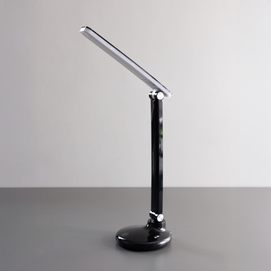 Zuma Line - Aufladbare LED-Tischleuchte LED/6W/1200 mAh 3000/4500/6000K CRI 90 schwarz
