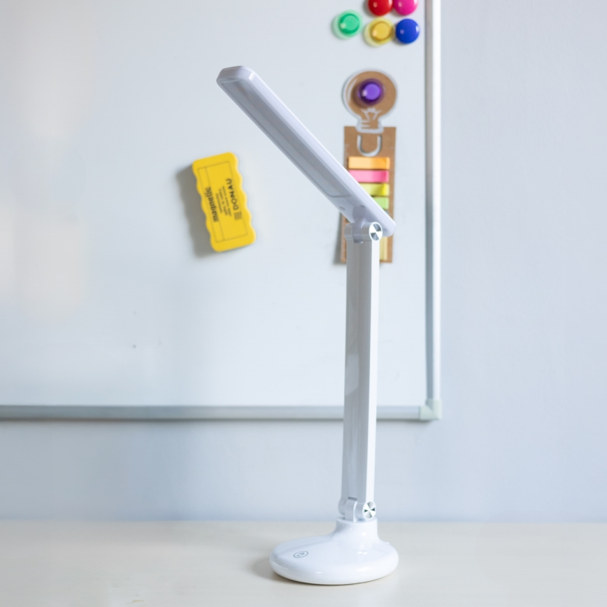 Zuma Line - Aufladbare LED-Tischleuchte LED/6W/1200 mAh 3000/4500/6000K CRI 90 weiß