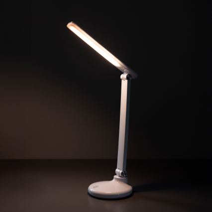 Zuma Line - Aufladbare LED-Tischleuchte LED/6W/1200 mAh 3000/4500/6000K CRI 90 weiß