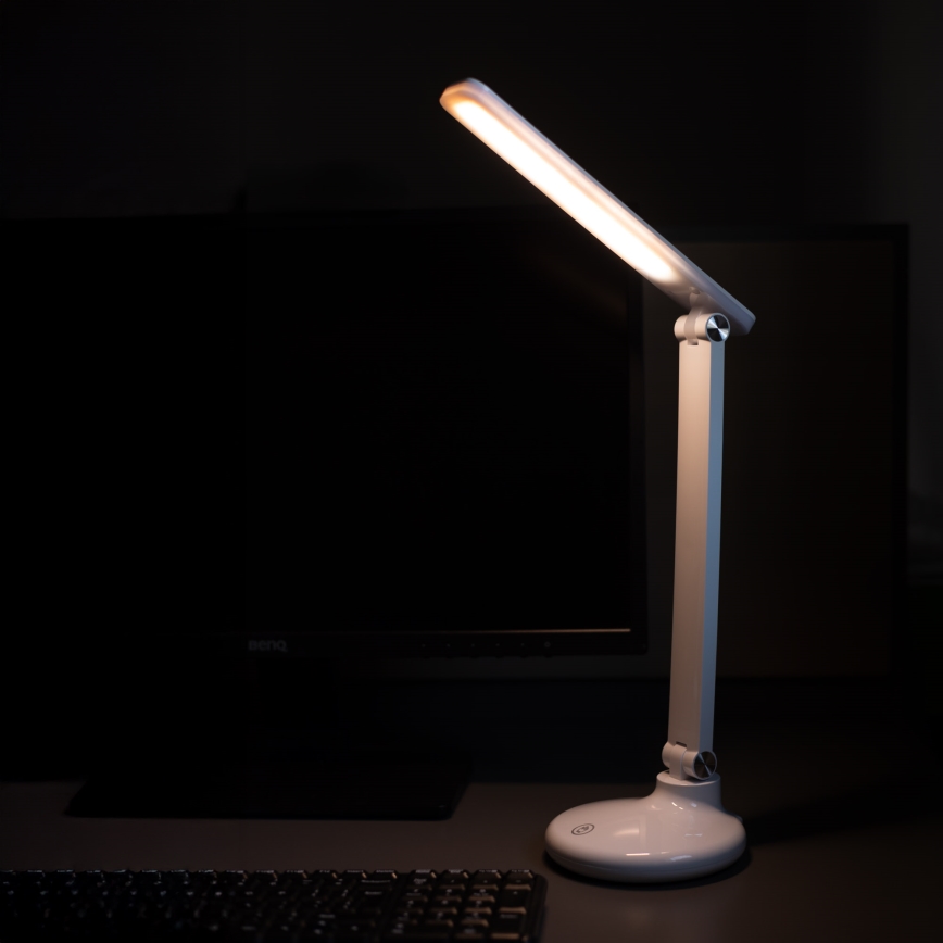 Zuma Line - Aufladbare LED-Tischleuchte LED/6W/1200 mAh 3000/4500/6000K CRI 90 weiß
