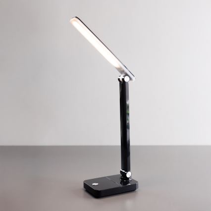 Zuma Line - Aufladbare LED-Tischleuchte LED/8W/1200 mAh 3000/4500/6000K CRI 90 schwarz