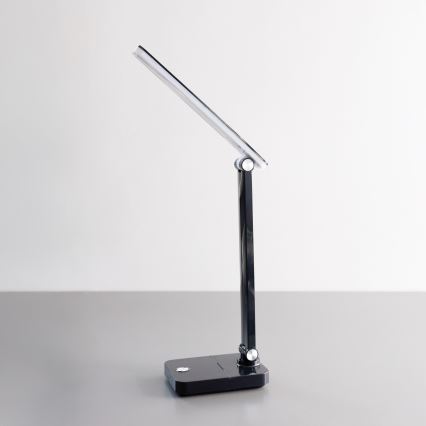 Zuma Line - Aufladbare LED-Tischleuchte LED/8W/1200 mAh 3000/4500/6000K CRI 90 schwarz