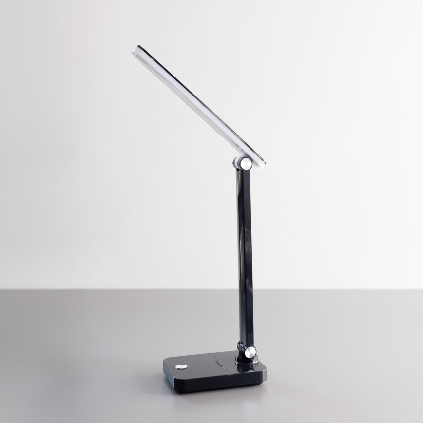 Zuma Line - Aufladbare LED-Tischleuchte LED/8W/1200 mAh 3000/4500/6000K CRI 90 schwarz