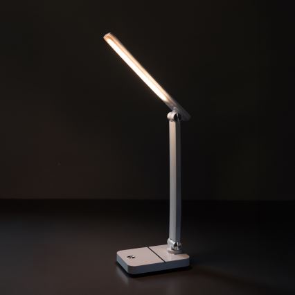 Zuma Line - Aufladbare LED-Tischleuchte LED/8W/1200 mAh 3000/4500/6000K CRI 90 weiß