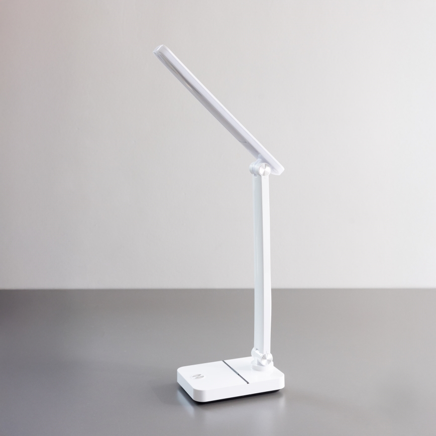 Zuma Line - Aufladbare LED-Tischleuchte LED/8W/1200 mAh 3000/4500/6000K CRI 90 weiß