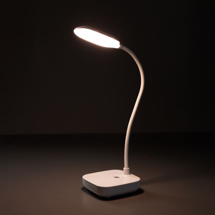 Zuma Line - Aufladbare LED-Tischleuchte LED/7W/1200 mAh 3000/4500/6000K CRI 90 weiß
