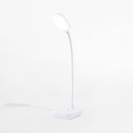 Zuma Line - Aufladbare LED-Tischleuchte LED/7W/1200 mAh 3000/4500/6000K CRI 90 weiß